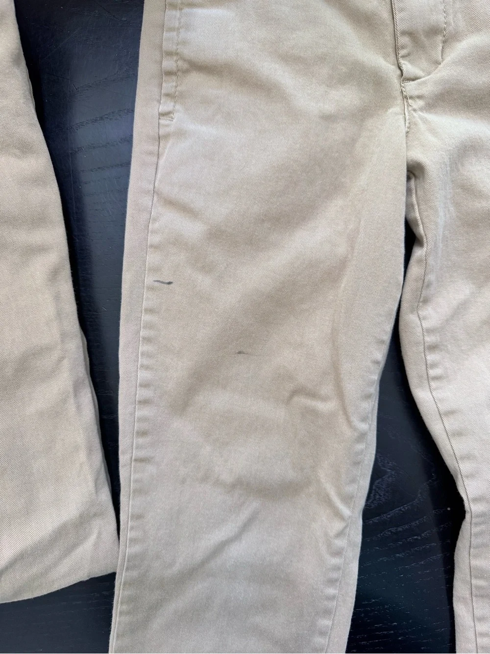 4 Pairs Khaki Uniform Pants - BOYS 8 slim USED